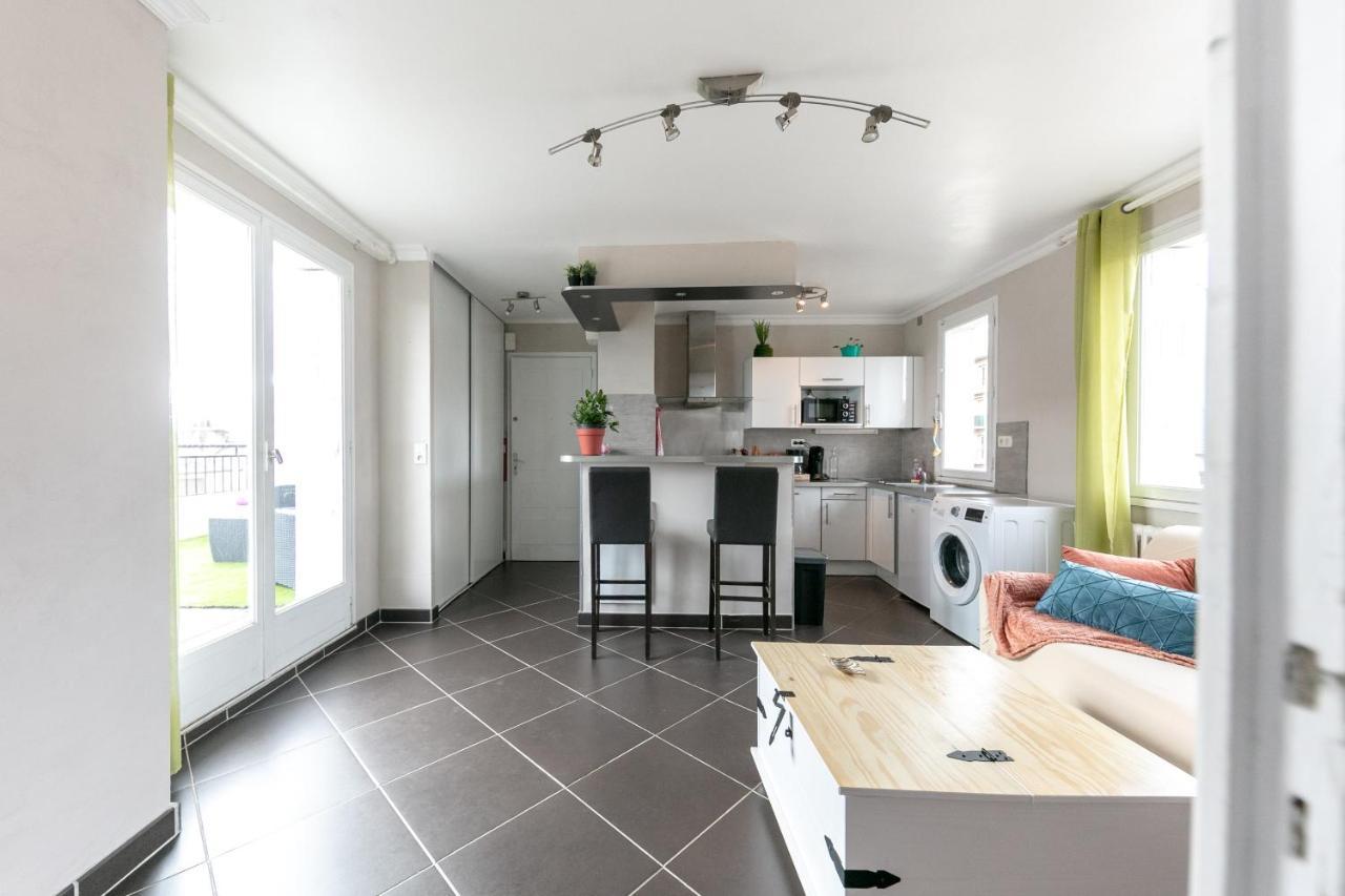Ferienwohnung La Terrasse De St Amans Rodez Exterior foto