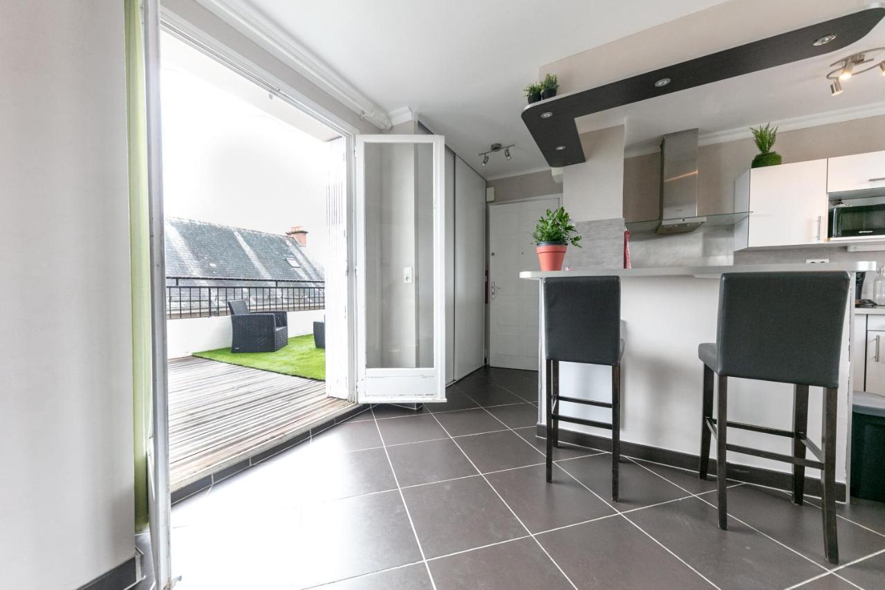 Ferienwohnung La Terrasse De St Amans Rodez Exterior foto